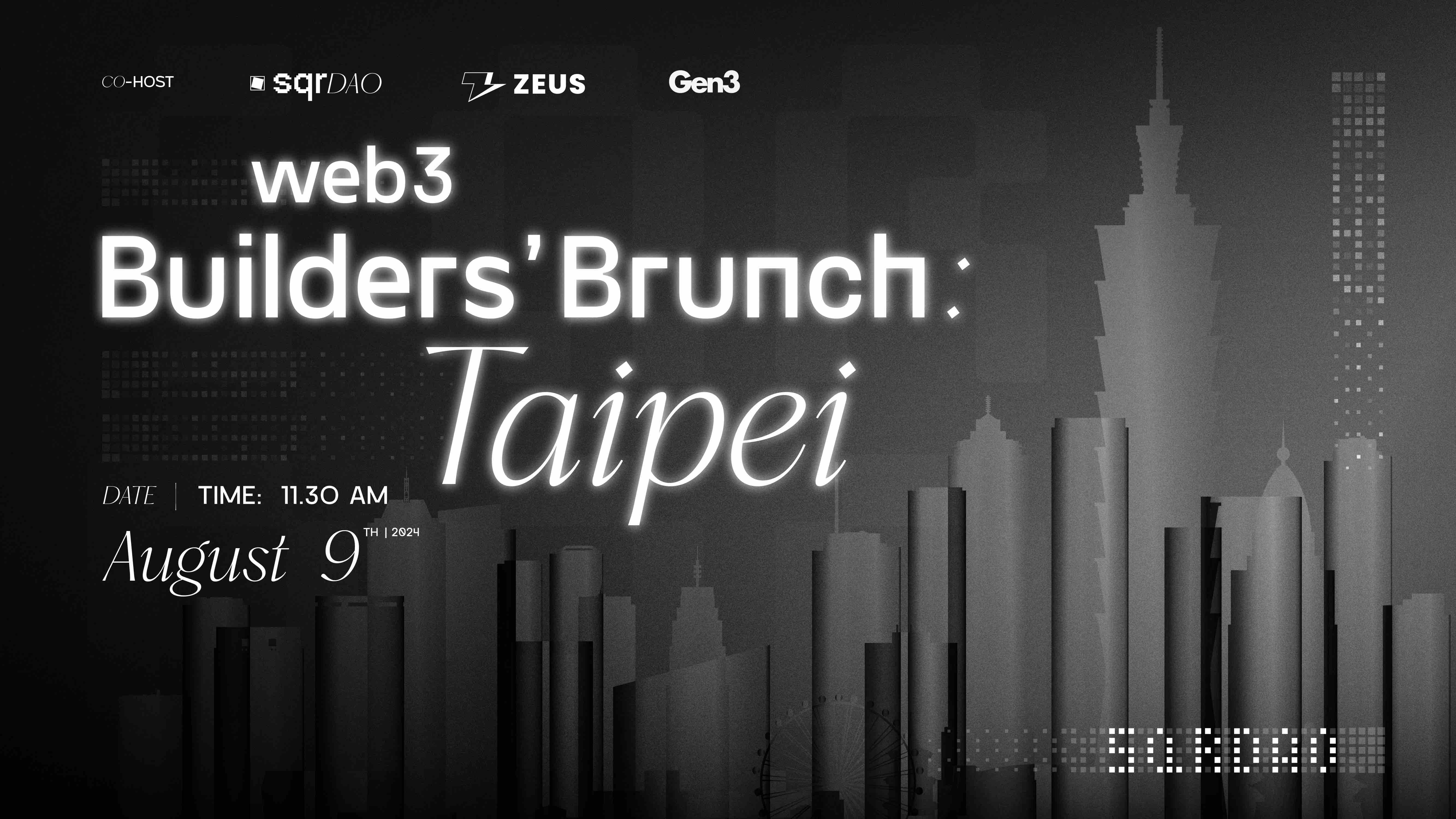 Web3 Builders' Brunch: Taipei (ABS Official Side Event) Image